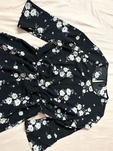 Chic Floral Print Dress