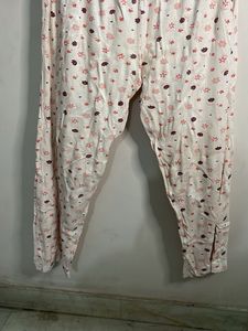 Cute Floral Print Pajama Pants