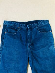 Navy Blue Straight Fit Denim (women)