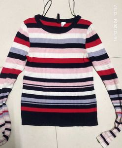 Stretchable Woolen Winter Wear Top