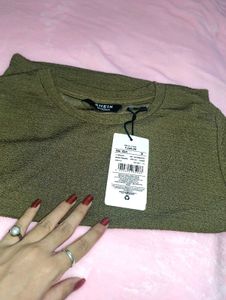 Shein Textured Cropped Top