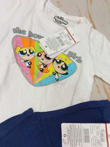 3-4 year Powerpuff Girls T-Shirt &amp; Pants Set