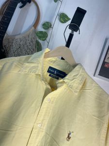 Ralph Lauren Yellow Classic Shirt