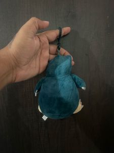 Snorlax plush keychain