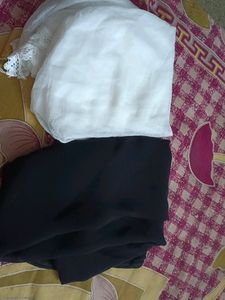Black N White Dupatta