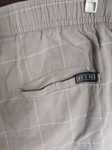Checked Grey Pants