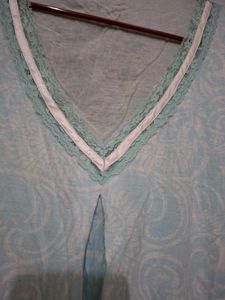 Blue woman nightsuit