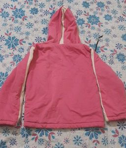 Pink Hooded Jacket