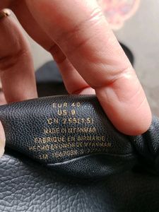 H&amp;M black Bow Ladies Mules Sliders(40)