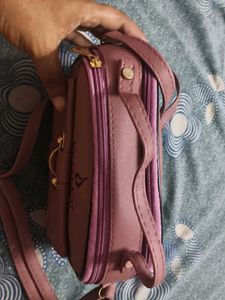 new KRAZY KAT Pink Mini Crossbody Bag