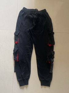 Maniac Black 6 Pockets Pant