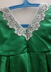 Emerald Green Embellished Gown