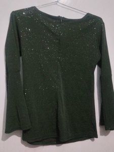 Sparkly Bell Sleeve Top