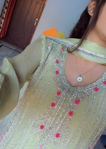Beautiful Kurta Set with Intricate Embroidery