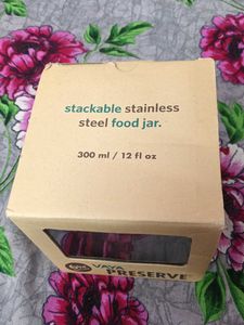 Vaya Preserve Stackable Food Jar