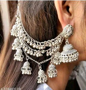 Simple Yet Striking Oxidized Stud Jhumkas...