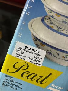 Set of 3 serving bowls