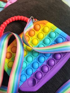🌈✨ Fabulous Multicolour Pop-It Purse ✨🌈👜