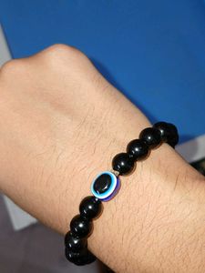 Evil Eye Black Bead Bracelet