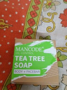 Mancode Tea Free Body/ Facebar Soap