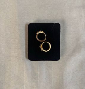 Stone Stud Earrings