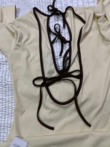 Chic Lace-Up Mini Dress