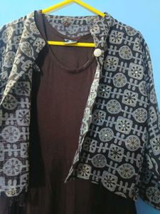 kurta with jacket