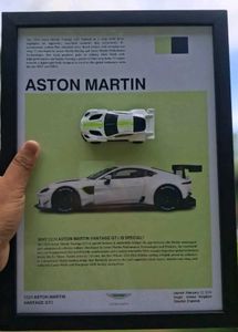 Aston Martin Vantage GT3 Diecast Model frame