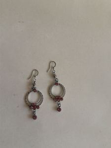 Elegant Circle Drop Earrings