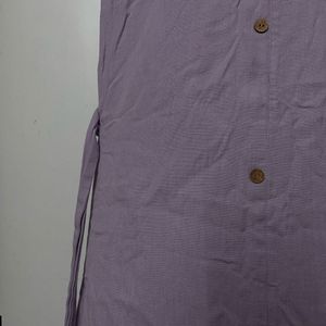 Sleeveless Purple Midi Dress