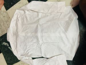 Classic White Button-Down Shirt