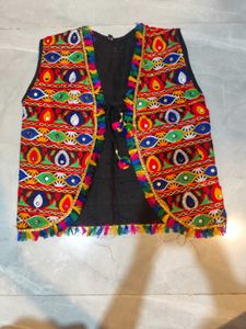 Embroidered Waistcoat Jacket for navratri