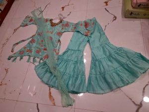 Stunning Designer Girl's Sharara Set