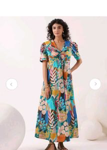 Floral Print Maxi Dress
