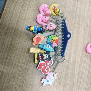 twelve key rings only 120 same as picture showing