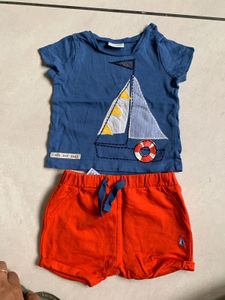 Baby Boy Set Of Three Knicker And Tshirt From NEXT