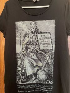 Black Graphic Print T-Shirt H&amp;M