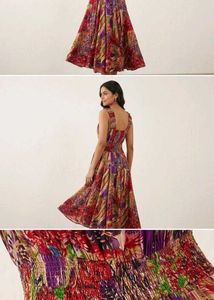 Bohemian Floral Maxi Dress