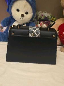 Stylish Black Crossbody Bag