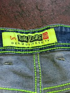 Men's Distressed Blue Denim Jeans