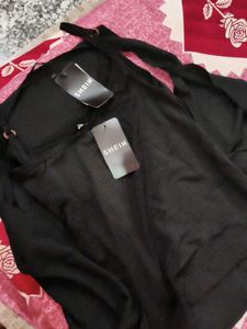 Shein Black Spaghetti Strap Top