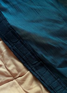 Shimmering Teal Ombre Ready to wear saree