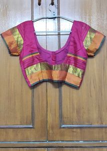 Nalli Pure Kanjeevaram Silk Saree with blouse