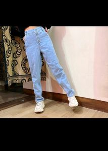 Denim Straight Fit Jeans ...