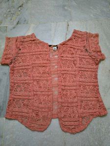 Cropped Lace Jacket