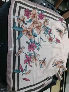 Beautiful Floral Print Dupatta
