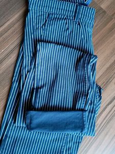Blue Saint Striped Shorts - Size 30