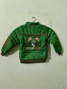 Cute Green Kids Jacket