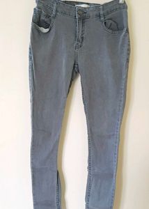 Grey Skinny Fit Jeans