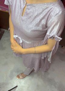 Beautiful ❤️ Sparkle ✨ Updown frock Stylish Sleves